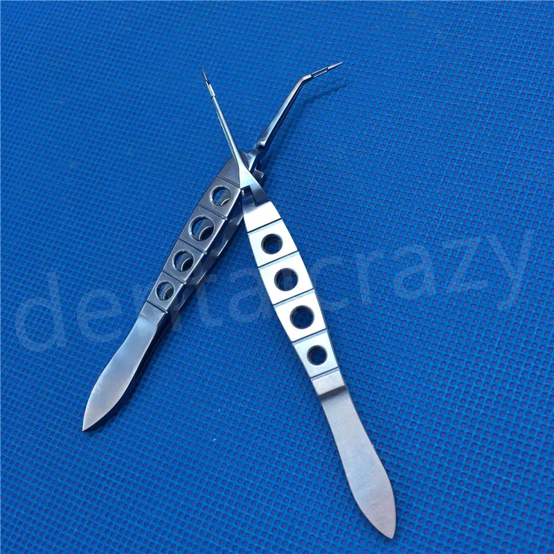 Титановый акахоши Prechopper изогнутый/прямой головной офтальмологический