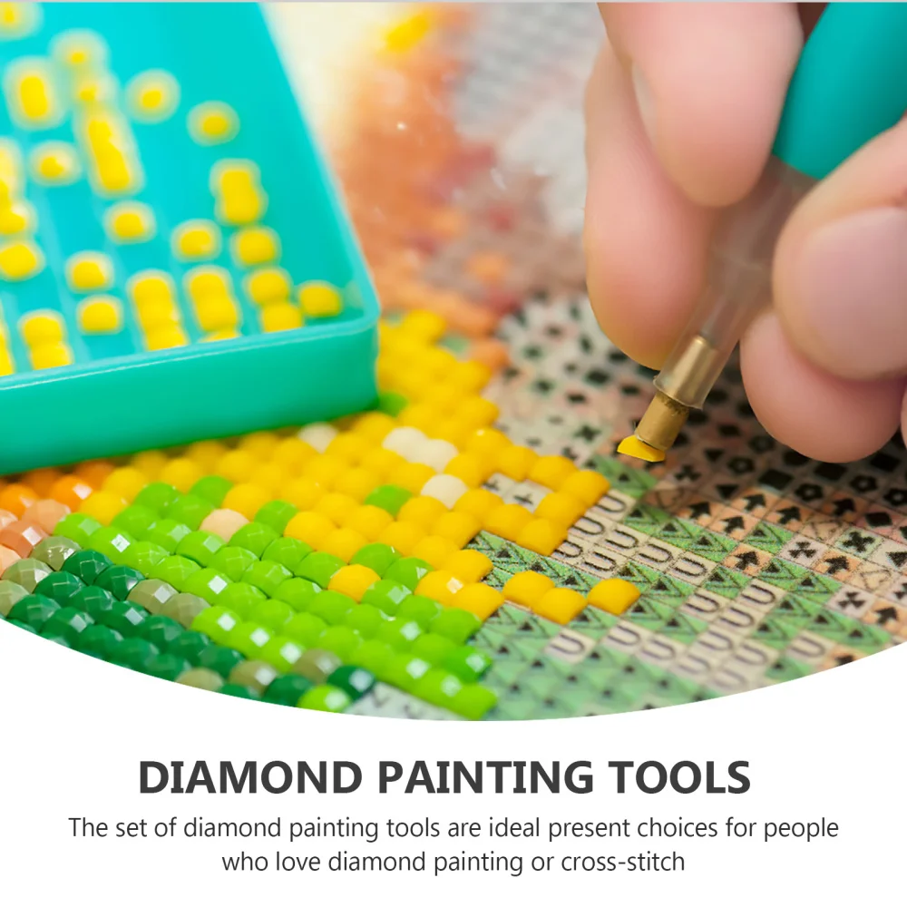

23pcs Diamonds Painting Tools with Storage Container for DIY Art Crafts