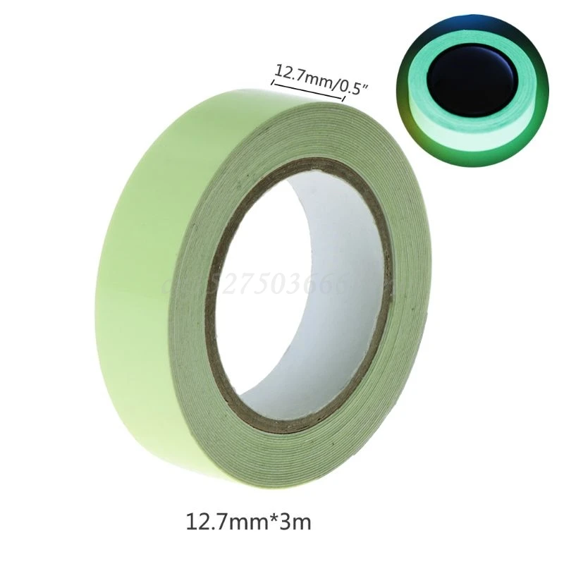 

Outdoor Tool 3m PET Luminous Tape Glow In The Dark Night Fishing Cycling DIY Safety Warning