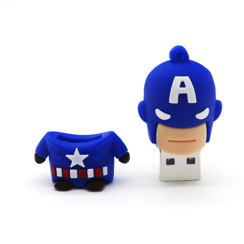 Мультяшный USB флеш-накопитель, Супер герои, флеш-накопитель, 32 ГБ, 64 ГБ, Бэтмен/Супермен, USB флеш-накопитель, 16 ГБ, 8 ГБ, 4 Гб, карта памяти, флешка, u-диск
