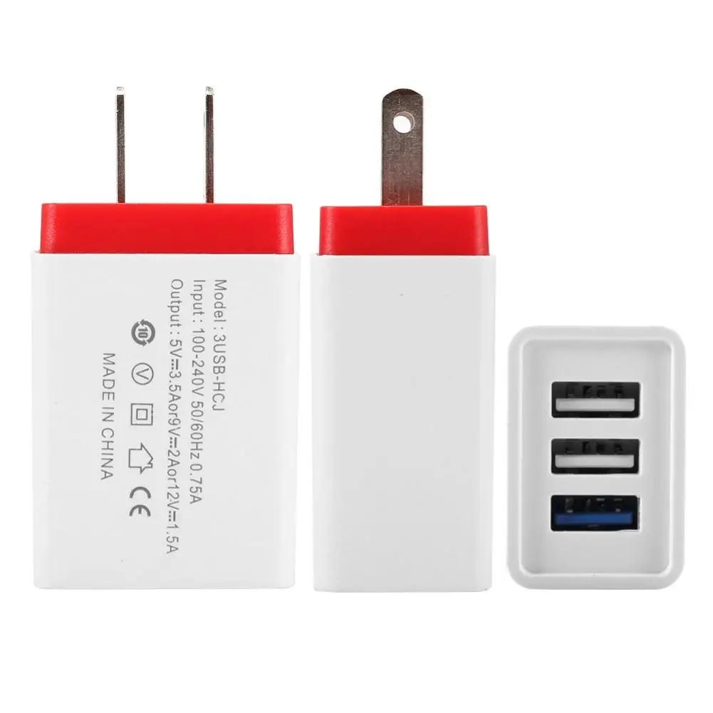 Лидер продаж!! Порты и разъёмы в состоянии 3 USB QC 0 настенный адаптер питания для