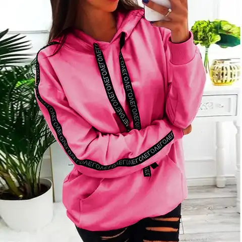 Women Winter Clothes Women Hoodies Plus Size Long Sleeve Solid Sweatshirt Hooded Pullover Tops Shirt Худи Оверсайз Sudadera
