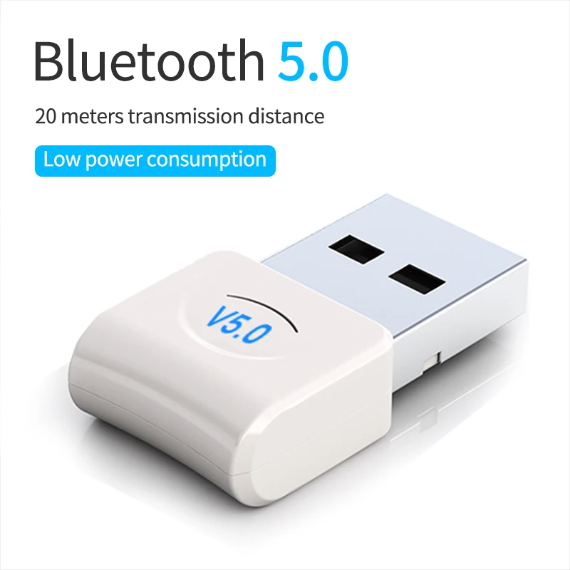 USB адаптер Bluetooth V5.0 для ПК компьютера ноутбука|Беспроводные адаптеры| |