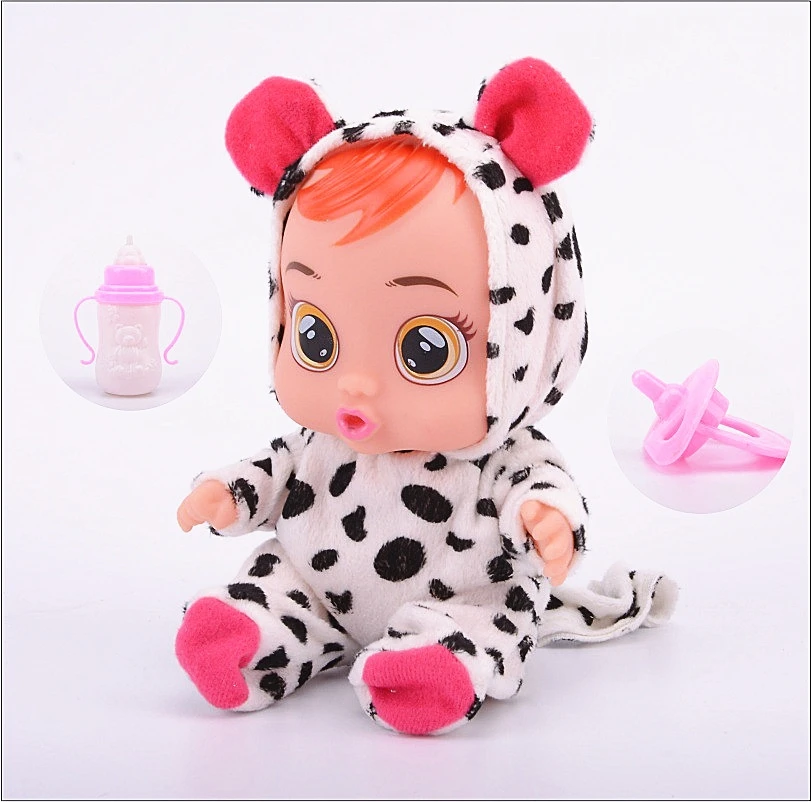 8-дюймовая кукла плач слезы 2 поколения девочка игрушка ребенок Рождественский