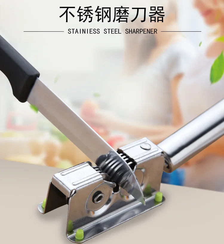 Мини из нержавеющей стали профессиональная колодка шеф-повара кухонный заточный