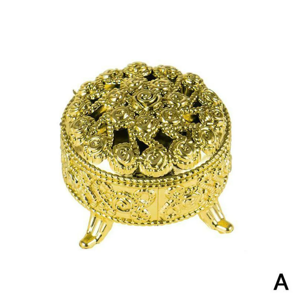 

12pcs Candy Box Decor Exquisite European Small Censer Electrodeposited Silver Sugar Box Retro Ornament Storage Box Small
