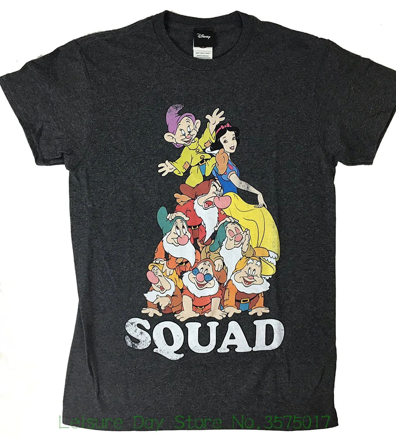 

2018 New Arrival Men T Shirt New Fifth Sun Men'S Snow White And The Seven Dwarfs Squad T-Shirt