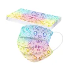 10 шт., детская трехслойная Пылезащитная одноразовая маска для косплея