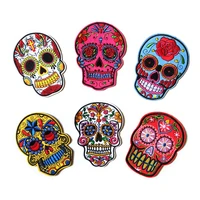 human skeleton patches for clothing heat transfer alternative iron on transfers for clothing embroidered sewing supplies