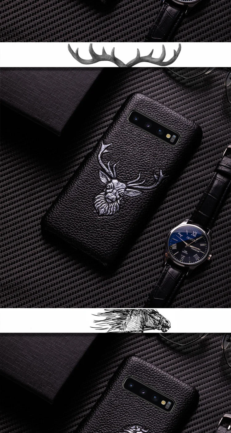 Чехол для телефона для samsung Galaxy A50 A70 S7 S8 S9 S10 Plus, Note 8, 9, 10, изображение животного текстура чехол для A30 A40 A5 A7 A8