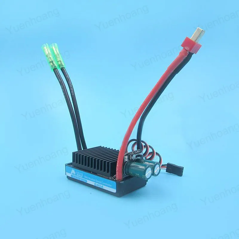 

1pc 12V 14V Dual Way Brushed ESC High Power Electronic Speed Controller with T/XT60 Connector Wire for RC Tug Boat Parts