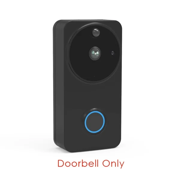 doorbellonly CTVMAN Wifi дверной Звонок камера видео дверной звонок Домофон для дома PIR сигнализация Обнаружение движения умный беспроводной дверной звонок - Цвет: doorbellonly