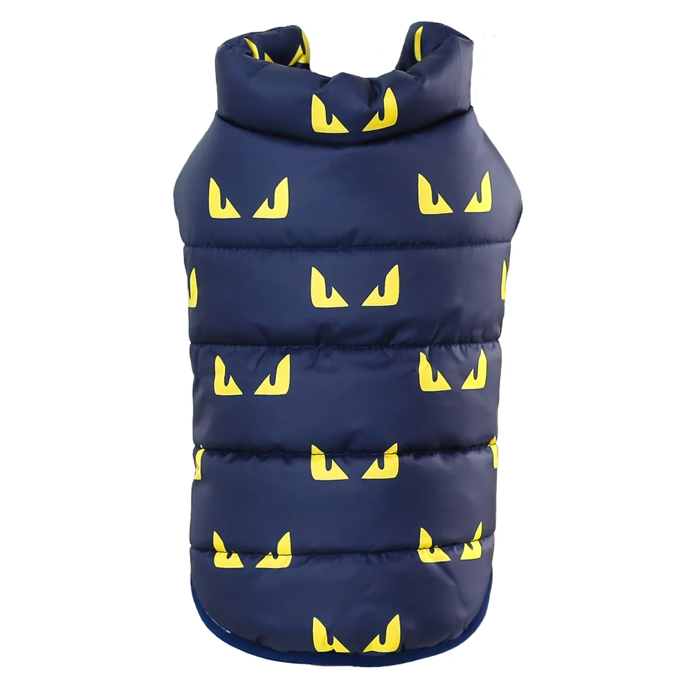 Зимняя куртка с хлопковой подкладкой для маленьких собак и кошек теплая одежда