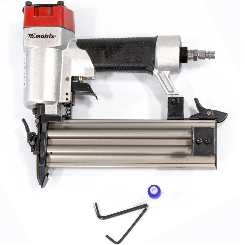 Нейлер пневматический MATRIX 57410 (Емкость магазина инструмента рассчитана на 100