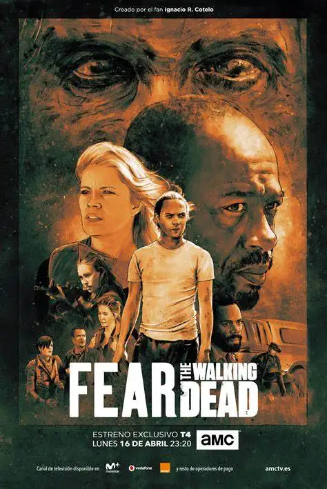 

Fear the Walking Dead Art Silk Poster Print 24x36inch