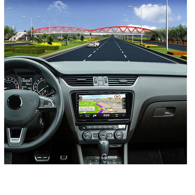 Автомобильный DVD мультимедийный плеер 4 + 64 ГБ для Skoda Octavia A7 III 3 2014-2018 2din Android 10 0