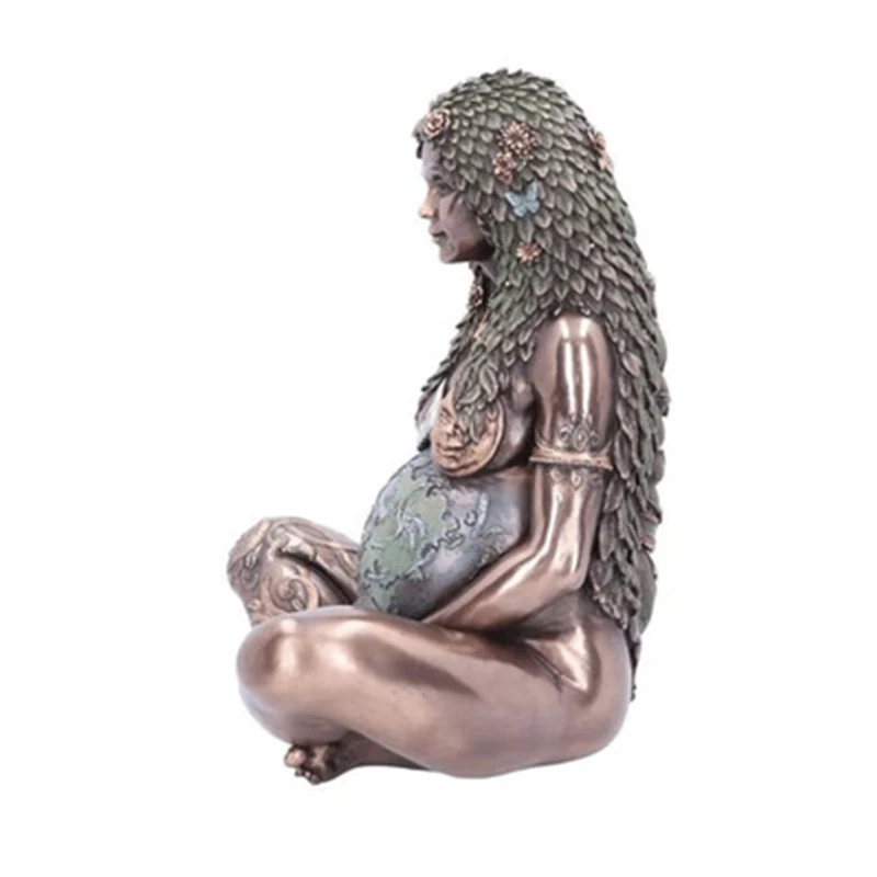 

Home Resin Millyear Mother of The Earth Resin Decoration Outdoor Garden Gardening Decoration Statue Mother Earth Art Statue