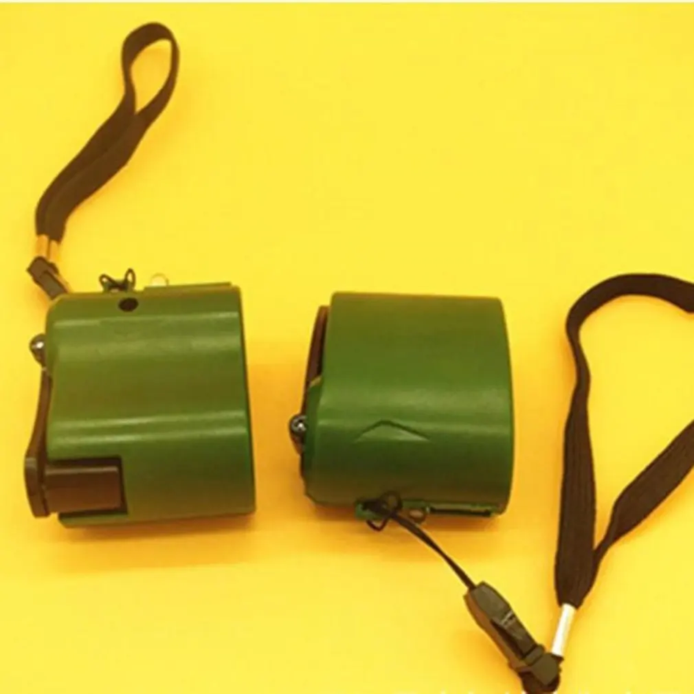 Портативное зарядное устройство с ручной обмоткой USB-зарядка для MP3 MP4 мобильных