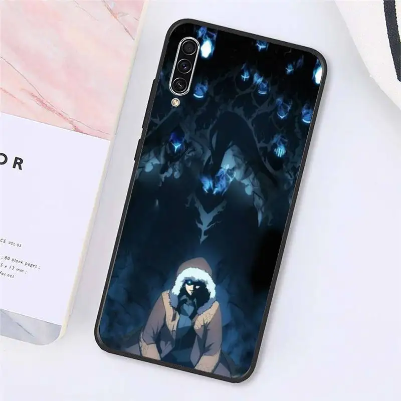 

Anime solo leveling Phone Cases For Samsung galaxy S 9 10 20 A 10 21 30 31 40 50 51 71 s note 20 j 4 2018 plus