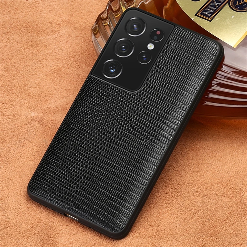 

Чехол из натуральной кожи для Samsung Galaxy S21 Ultra S20 FE S8 S9 S10 S21 Plus Note 20 10 A51 A71 A72 A50 A52 M31 A32