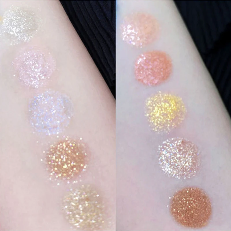 3 шт./компл. яркие алмазные тени для век ручка Перламутровые стойкие водостойкие