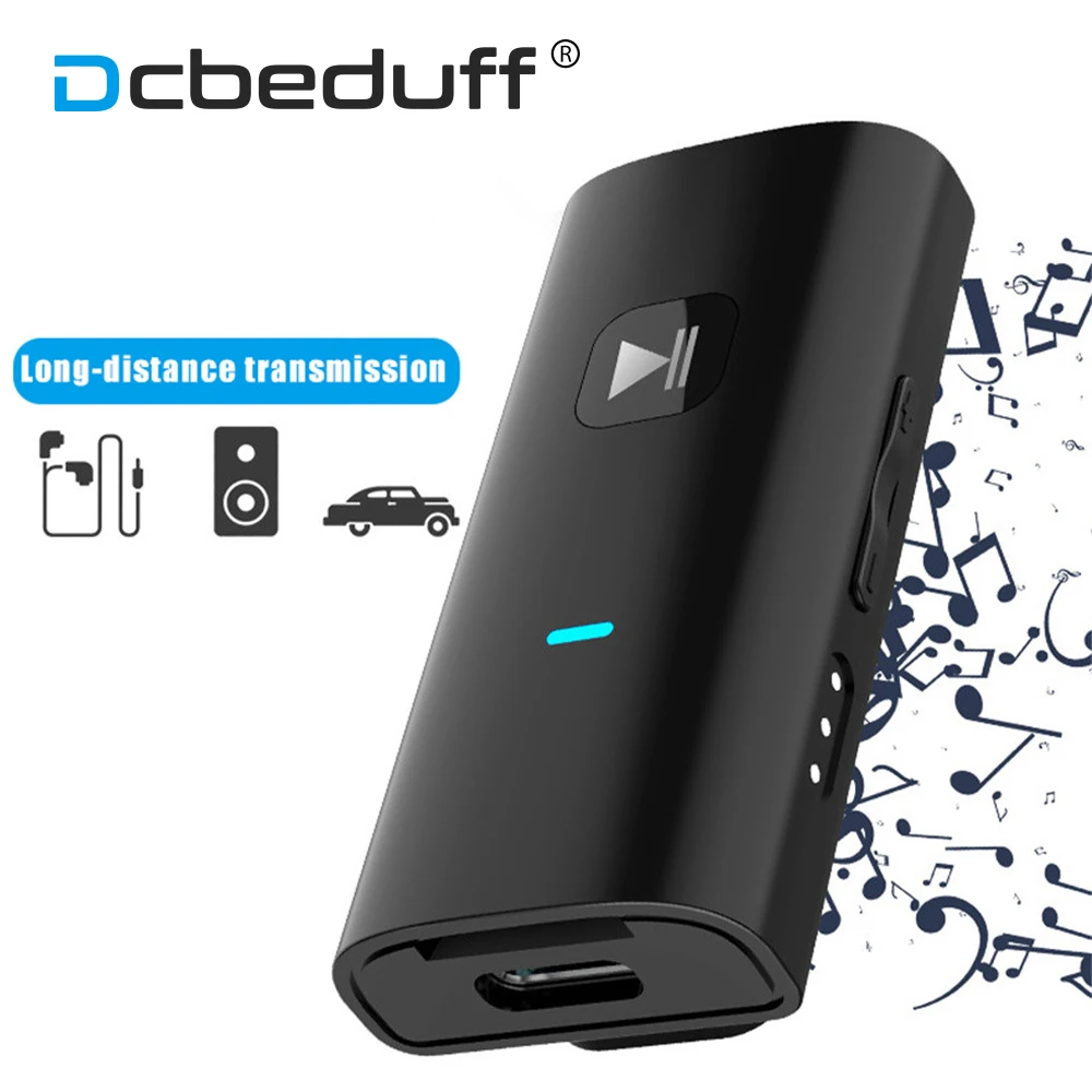 

Bluetooth 5.0 Receiver 3.5mm Jack AUX Adapter For Earphone Wireless Adapter Bluetooth Aux Audio Music Transfer Audio Receiver