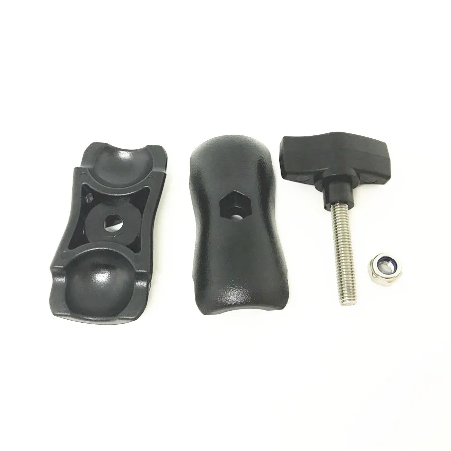 Крепление на зеркало заднего вида для мотоцикла крепление с двойным гнездом 1