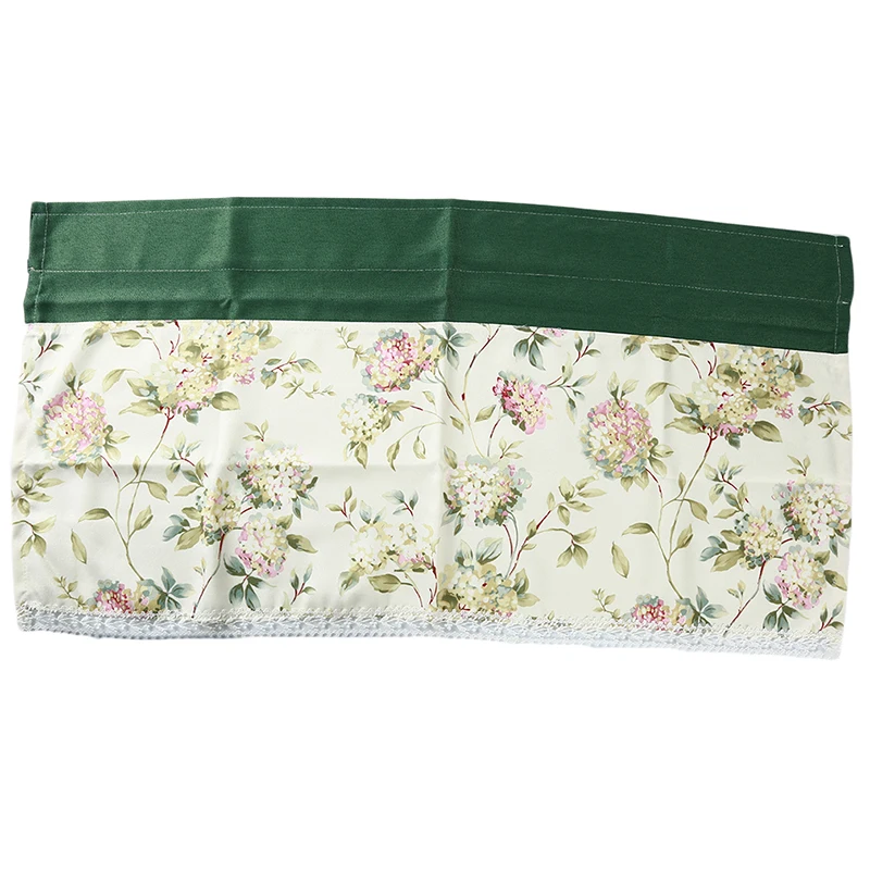 American Style Pastoral Blackout Balcony Short Curtains Kitchen Coffee Shop Shade Half Curtain Door Drapes Valance | Дом и сад