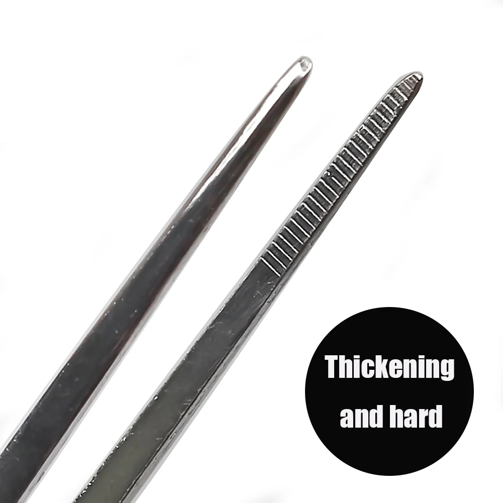 14 см/16 см/20 см стальные пинцеты уход за ушами атроматические щипцы угловой Зажим