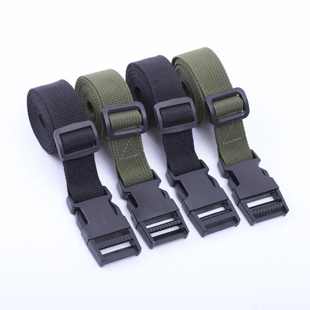 

Useful Outdoor Bundled Strap Nylon Backpack Luggage Bag Lashing Strap Strong Buckle Rope traveling hiking Camping Accessories