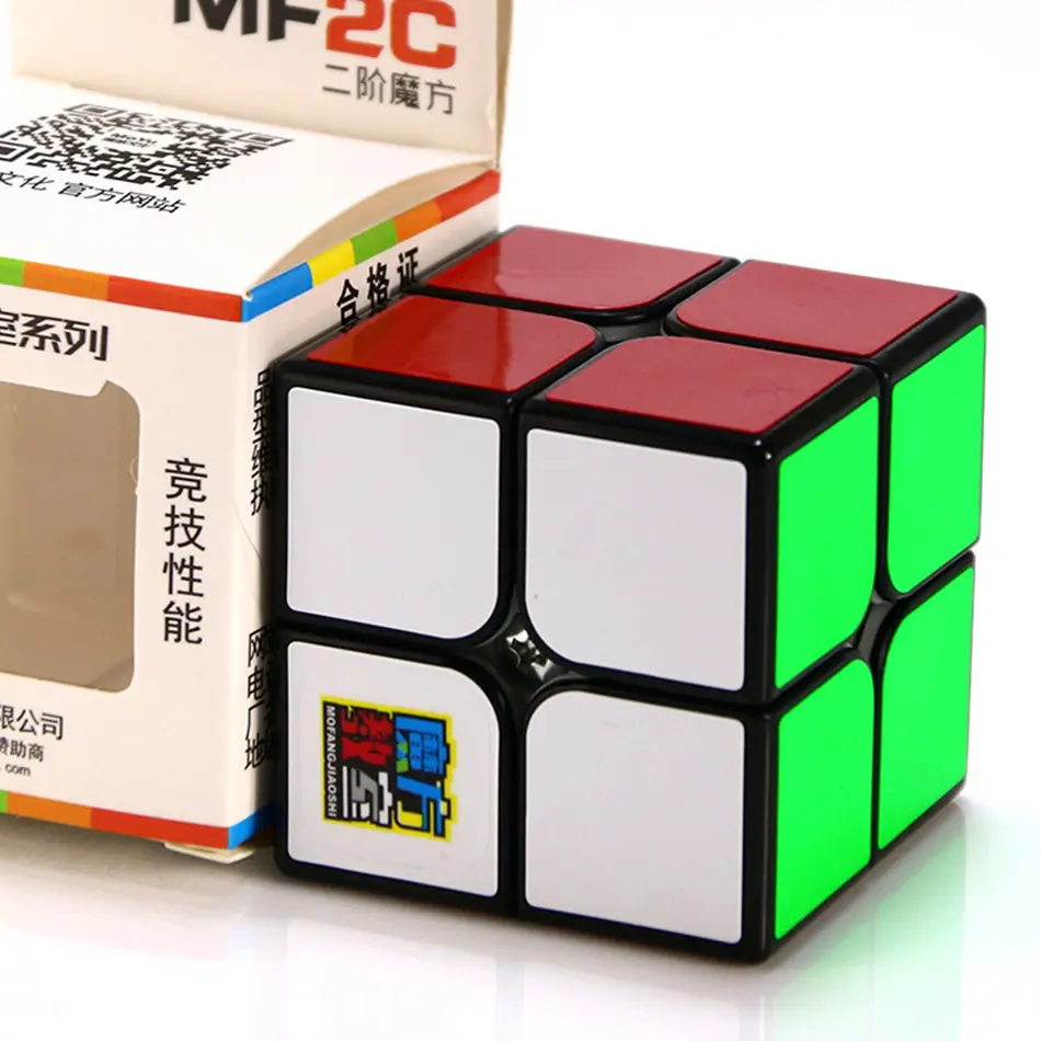 MoYu Mofangjiaoshi MF2c 2x2x2 магические кубики профессиональные соревнования куб обучающий игрушки WCA Чемпионат 2x2 MF2C magico Cubo