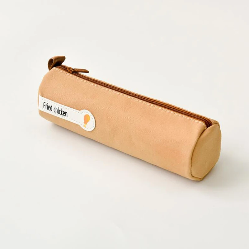 Креативный холщовый пенал для начальной средней школы сумка канцелярских