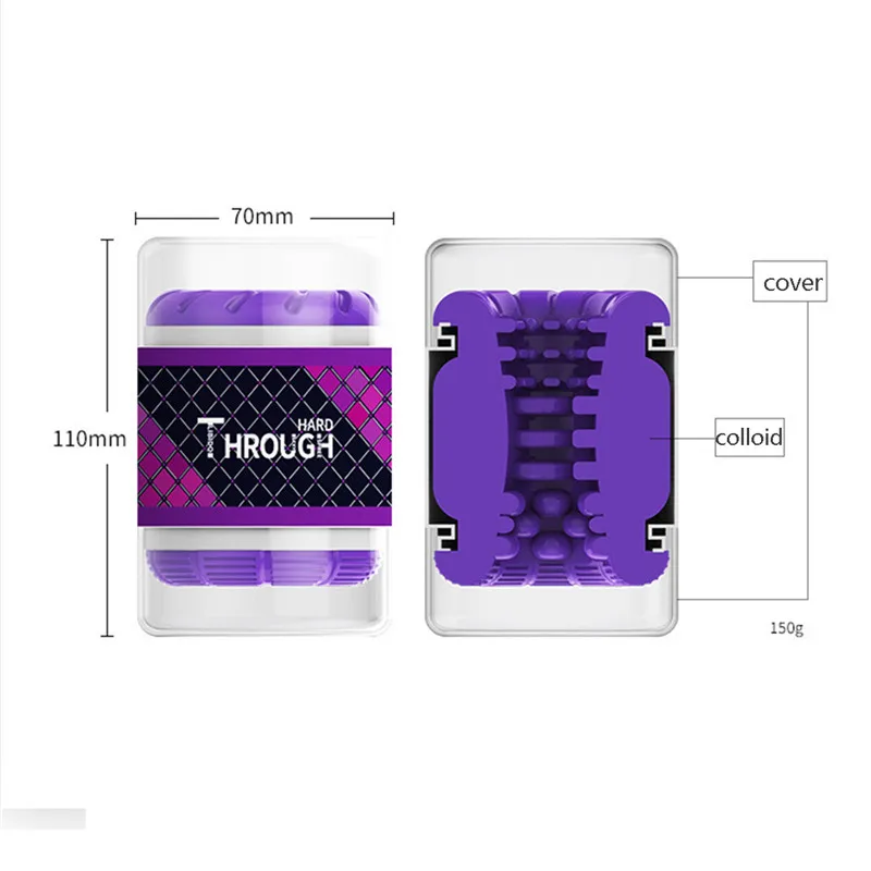 Двойной канал мужской мастурбатор чашка минет киска искусственная вагина для
