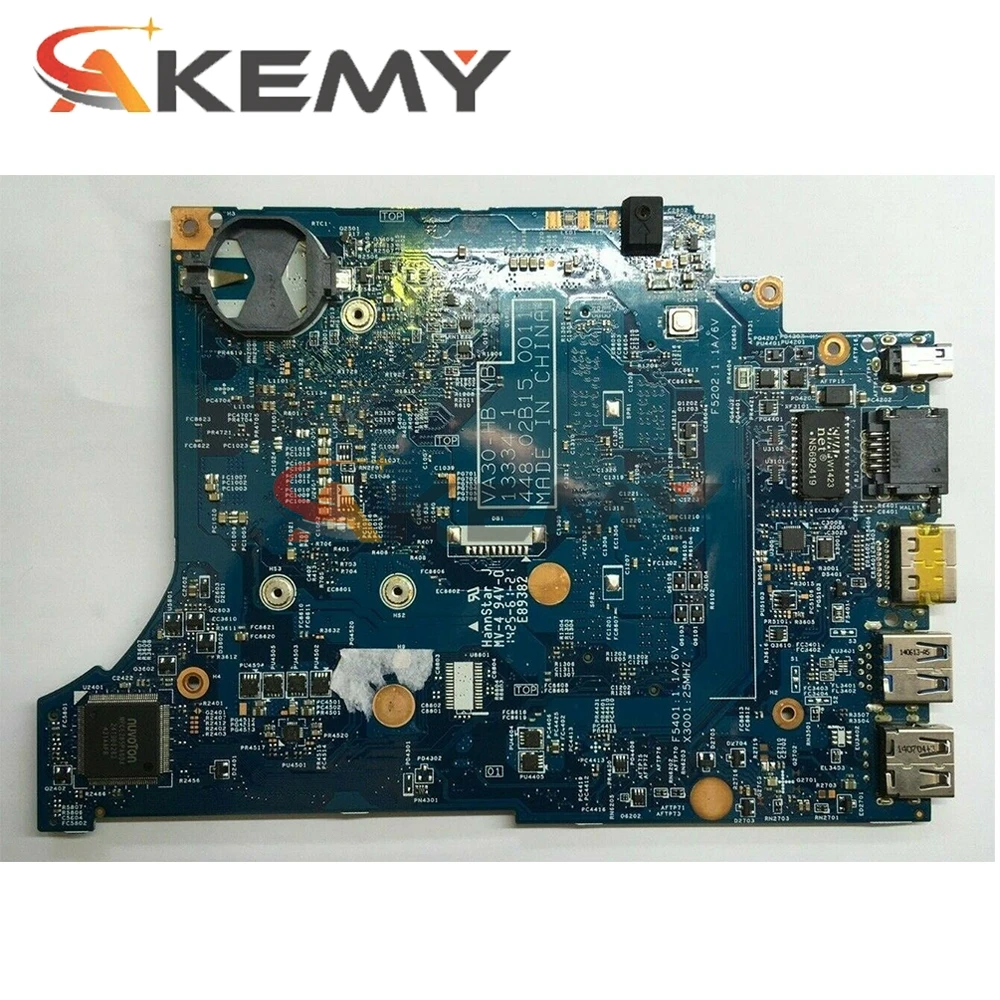 Akemy материнская плата для ноутбука ACER Aspire V3-331 Pentium 3805U 13334-1 SR210 DDR3 | Компьютеры и
