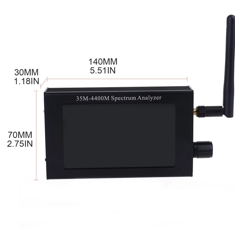 35M-4400M Spectrum Analyzer RF Frequency Domain Analysis Tool |