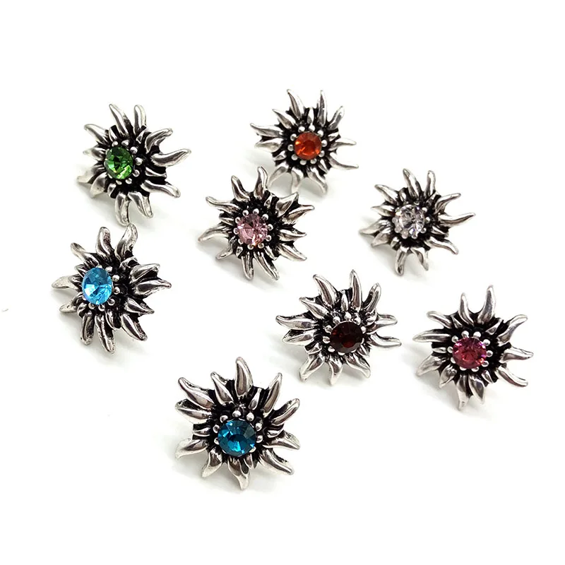 Модные женские серьги-гвоздики традиционный цвет Октоберфест Edelweiss стразы