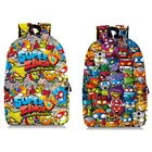 Рюкзак Super Zings для девочек-подростков, детские школьные ранцы для книг с героями мультфильмов, популярные женские и мужские подарочные