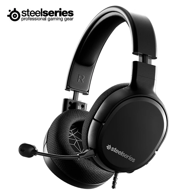 SteelSeries-auriculares ARCTIS 1 para videojuegos, cascos con cable y plataforma completa, con ClearCast, cancelación de ruido, para PC, móvil, Mac, PlayStation, Xbox Switch