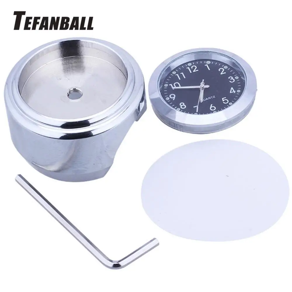 Универсальный светящийся руль для мотоцикла цифровые часы крепление велосипеда