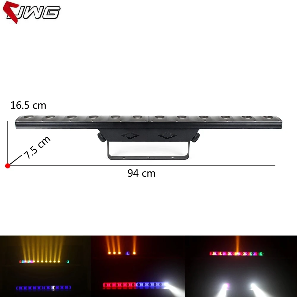 

Бесплатная доставка, 12x3 Вт, 2 в 1, светодиодный светильник + 72 шт. RGB, 3 в 1, SMD 5050, светодиодный настенный светильник, прожектор с эффектом заливаю...