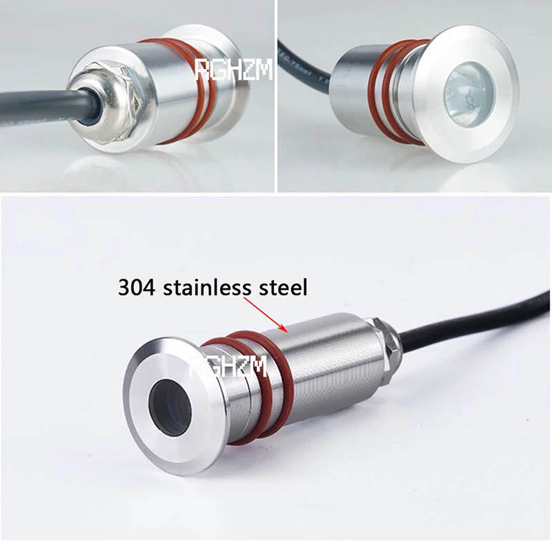 Миниатюрный светодиодный светильник для внутреннего дворика 22 мм 12 В