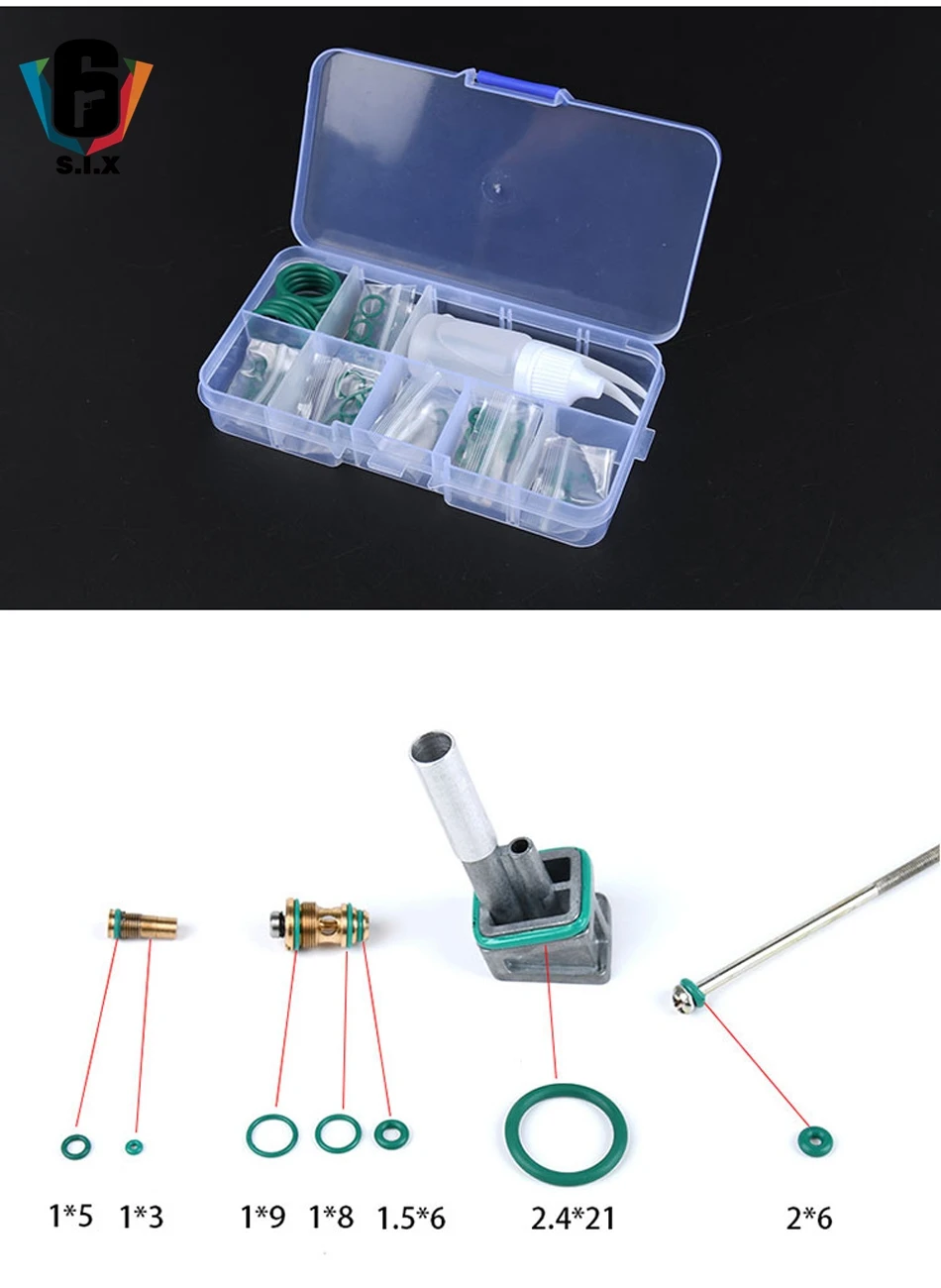 Для GBB Glock Kublai P1 журнал флюоровое резиновое уплотнительное кольцо набор водные