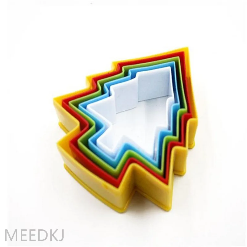 Форма для выпечки 5-6 шт. Пластиковая форма печенья торта мусса кольцо резки