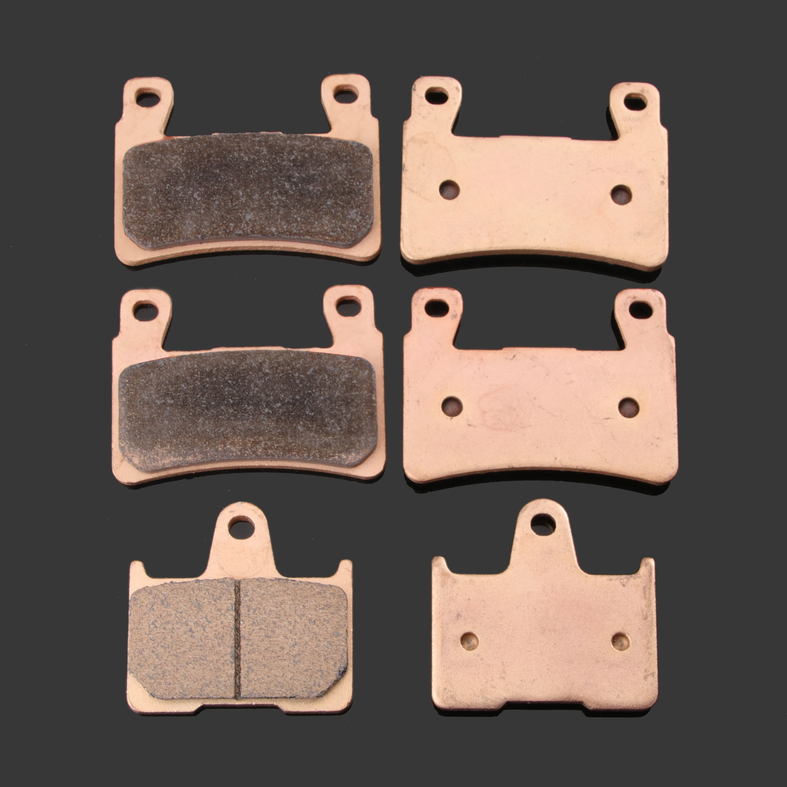 Motorcycle Parts Medal Front Rear Brake Pads Kit For HONDA CB400  SFY SF1 SF2 SF3 Super Four NC39 1999-2003 CB1300 F1 SC400 2001