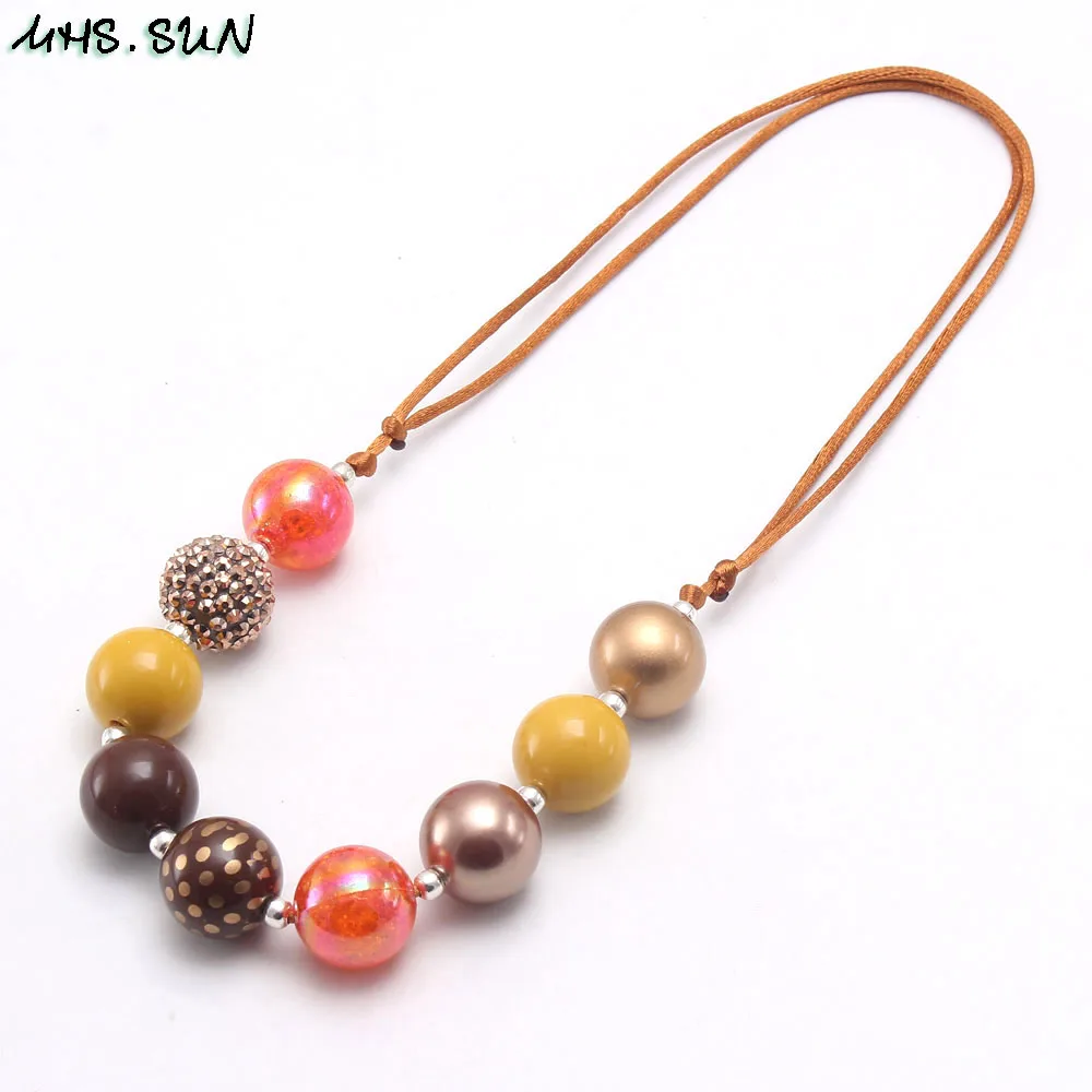Служба. Солнце Новое поступление осень Стиль с бусинками для девочек ожерелье