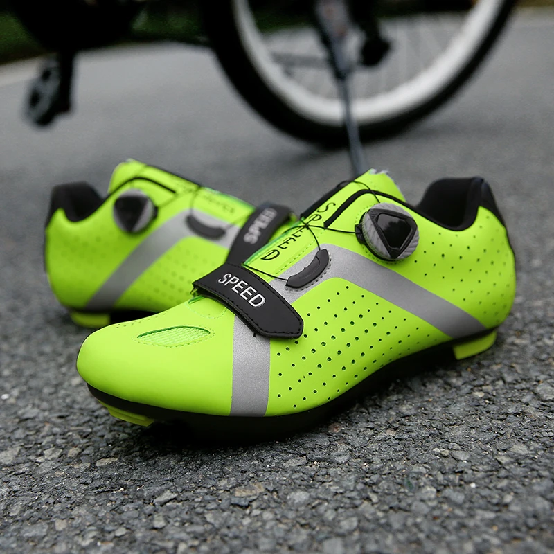 

Four Seasons Mountain Bike Cycling Shoes Men's Outdoor Sports Self-Locking Road Bike Sports Shoes Racing Women's Cycling Shoes
