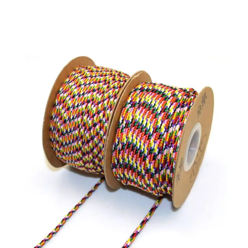 Бусины бисероплетение цветная лента 2 мм шнур веревка Искусственная линия Микки