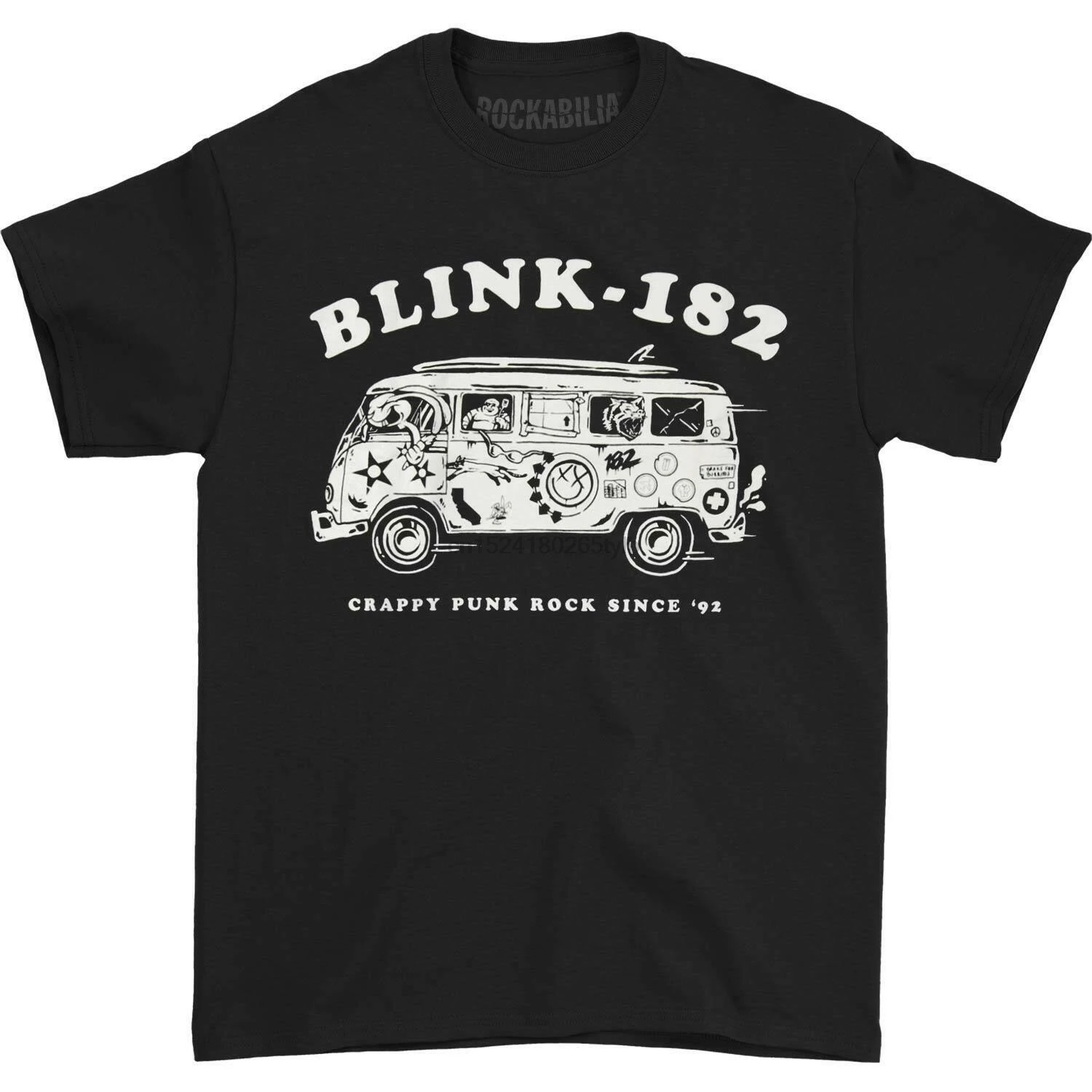 

Blink 182 Men Van T-shirt Medium Black