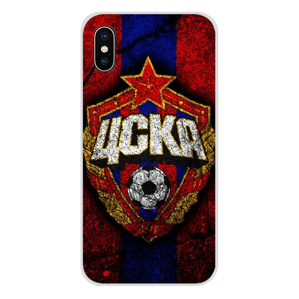 images 1 Прозрачный чехол из ТПУ для samsung A10 A30 A40 A50 A60 A70 Galaxy S2 Note 2 3 Grand Core Prime PFC ЦСКА футбольная команда - Цвет: images 1