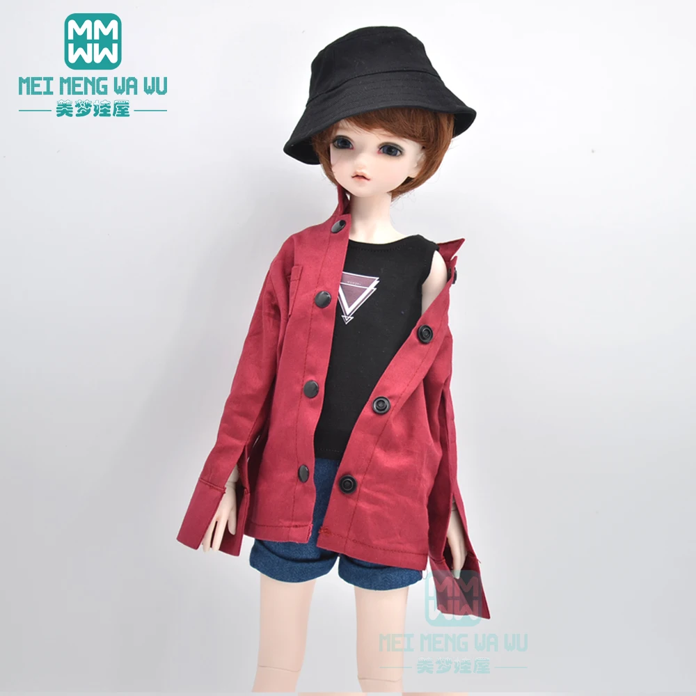 BJD doll clothes fits 40-45cm 1/4 MSD MK MYOU fashion All-match shirts jackets denim shorts | Игрушки и хобби